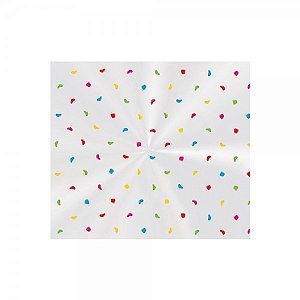 Saco Transparente 25x35CM Decorado Jujubas | 50 Unidades