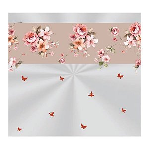 Saco Para Cesta Celofane 60x89CM Decorado Helena | 25 Unidades
