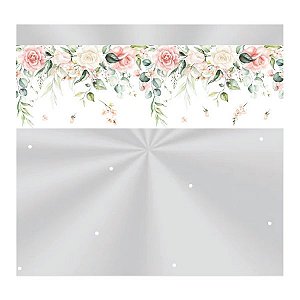 Saco Para Cesta Celofane 60x89CM Decorado Alice | 25 Unidades