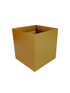 Cachepot Quadrado Ouro 14,5X14,5X15,4 | 10 Unidades