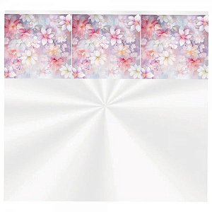 Saco Para Cesta Celofane 45X59CM Decorado Floratta | 50 Unidades