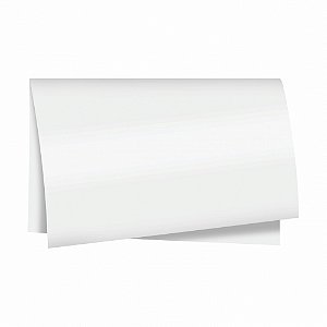 Poli Sujinho Liso 49cmx69cm Branco | 50 Unidades