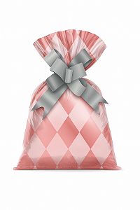 Saco Para Presente Veneza Rose 30x45 | 50 Unidades