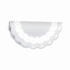 Poli Redondo Paris 48CM Branco | 100 Unidades
