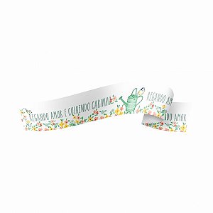 Fita Maxi PaperLook Regando Amor 32mmx100m Branco