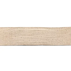 Fita Natalina Nude Glitter Ouro Listras 6,3CM x 4,57M