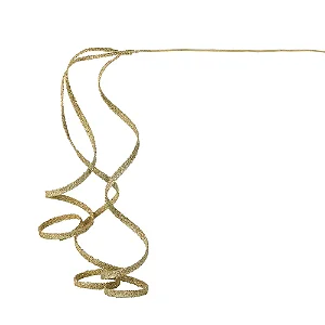 Galho decorativo Espiral Ouro 35X11,5X11,5CM