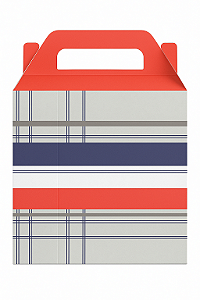 Caixa Maleta Fantasia M3 - Casual American 21x26x7,5CM | 10 Unidades