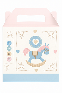 Caixa Maleta Fantasia M3 - Cavalinho 21x26x7,5CM | 10 Unidades