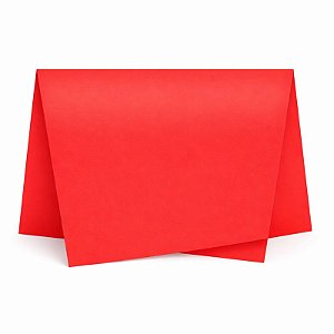 Papel De Seda Vermelho (48 x 66 CM) - 100 unidades