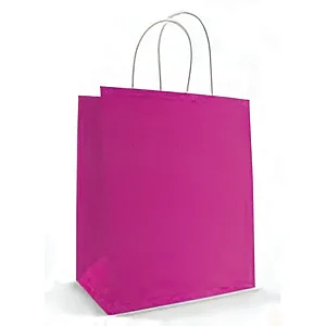 Sacola de Papel Pink 33x31x10CM - 10 Unidades