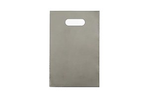 Sacola Boca Vazada Reciclada Prata 30x40 - 60 Unidades