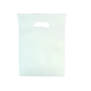 Sacola Boca Vazada Reciclada Branca 45x60 - 35 Unidades
