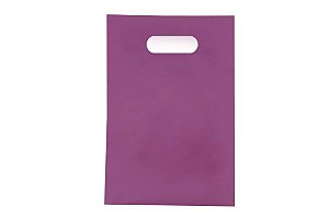 Sacola Boca Vazada Reciclada Pink 30x40 - 60 Unidades