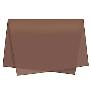 Papel de Seda Marrom 48 x 66 cm – Pacote com 100 Unidades