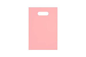 Sacola Boca Vazada Primeira Linha Rosa Bebê 40x50 cm – 35 Unidades