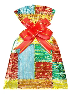 Saco para Presente 20x29CM Giz de Cera - 50 Unidades