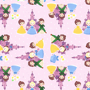 Saco para Presente 30x44CM Castelo Encantado - 50 Unidades