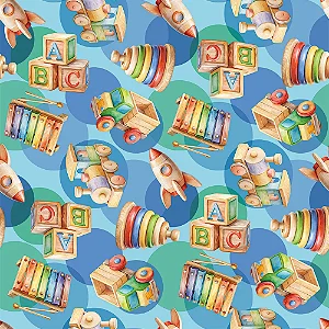 Saco Para Presente Perol Wood Toy 30X44CM - 50 Unidades