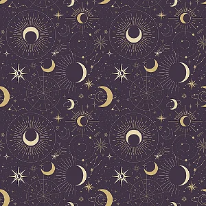 Saco Para Presente Metal Sorte Azul / Ouro 30X44CM - 50 Unidades