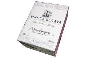 Vinho Bag In Box 3L Cabernet Sauvignon - Rotava
