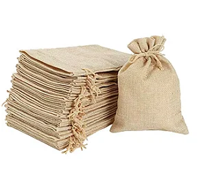 Saquinho juta importada 7x9 - 50 unidades