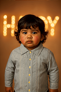 Camisa BabyGap em Algodão com listras