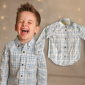 Camisa Hope & Henry Xadrez