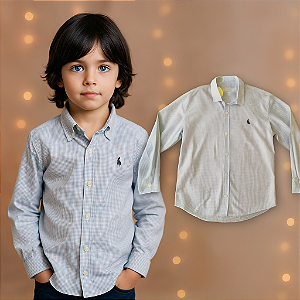 Camisa Quadriculada Reserva Mini