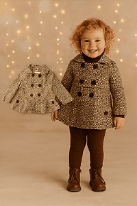 Casaco Animal Print Tip Top