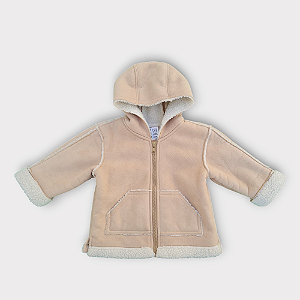 Casaco Infantil com Forro Sherpa - Baby GAP (6 a 12 meses)