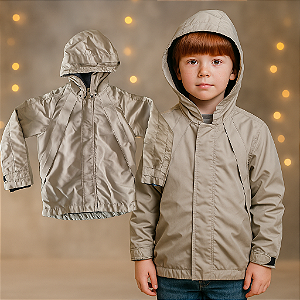Jaqueta Corta-vento Peluciada Zara Kids