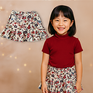 Saia Estampada Green