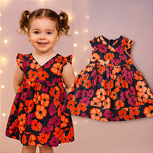 Vestido Estampado Little Marc Jacobs
