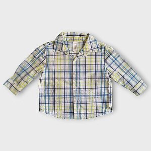 Camisa Bebê George Quadriculada
