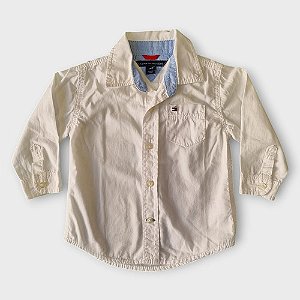 Camisa Bebê Tommy Hilfiger Branco
