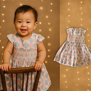 Vestido Bebê Paola Bimbi