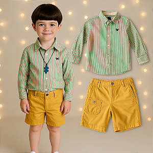 Bermuda Amarela Green (12 anos)