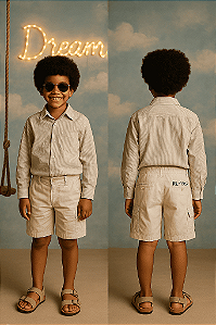 Bermuda Branca Ralph Lauren (10 anos)
