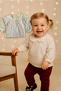 Blusa Branca Tip Top (1 ano)