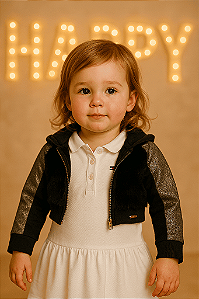 Bolero Preto Miss TRM (4 anos)