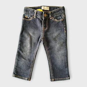 Calça Jeans Escuro Baby Gap (12 a 18 meses)