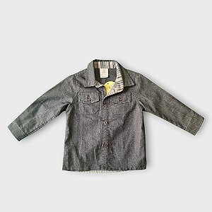 Camisa Cinza Paola Bimbi (tamanho G)