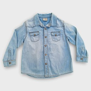 Camisa Jeans Zara BabyBoy (18 a 24 meses)