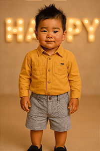 Camisa Laranja Green (36 a 48 meses)