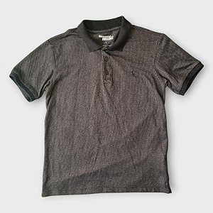 Camisa Polo Preta Reserva Mini (12 anos)