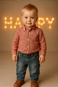 Camisa Xadrez Baby Gap (2 anos)