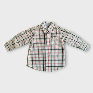 Camisa Xadrez Carter's (12 meses)