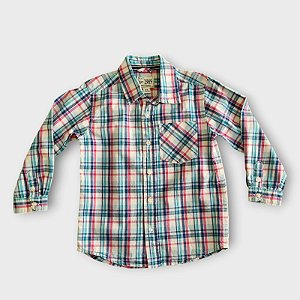 Camisa Xadrez Colorida Place (4 anos)
