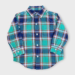 Camisa Xadrez Janie and Jack (18 a 24 meses)